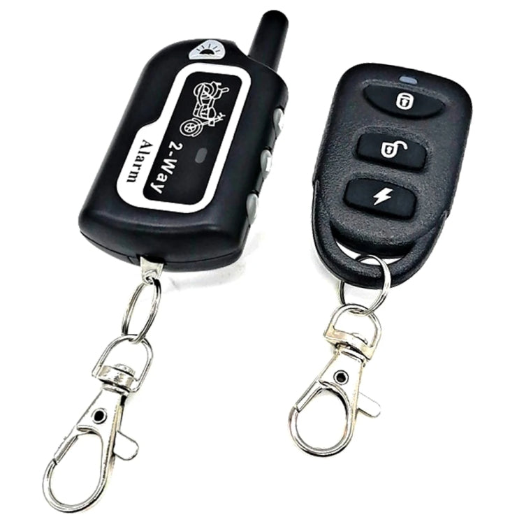 Two-Way Dual Remote Control Vibration Motorcycle Anti-Theft Device(YL-B011) - Theft Protection by PMC TechLife | Online Shopping South Africa | PMC TechLife | Buy Now Pay Later Mobicred
