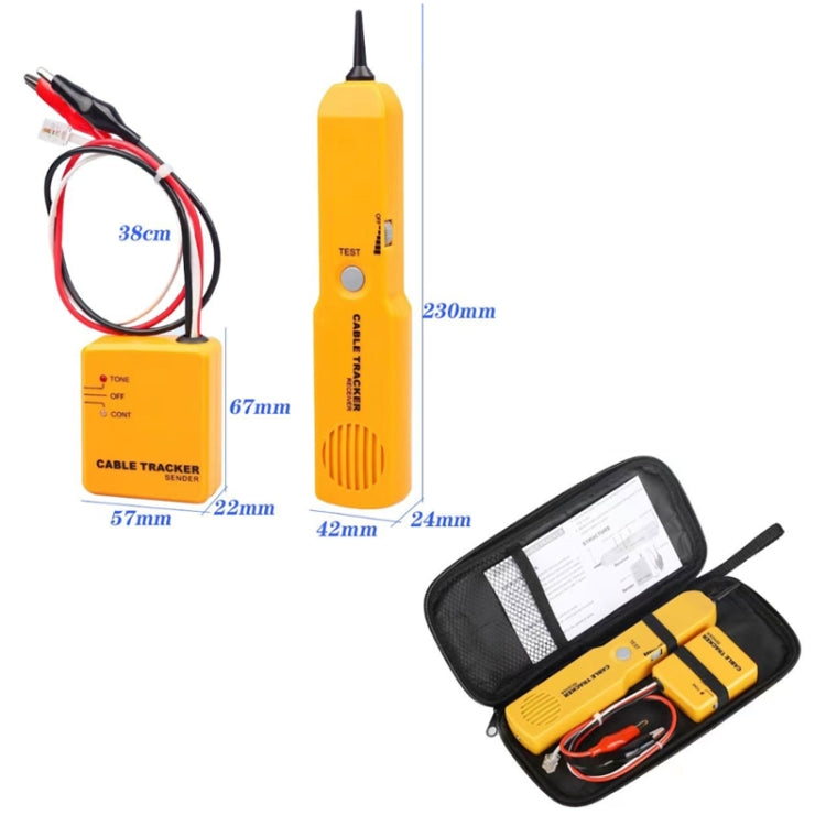 Multifunctional Anti-Interference Network Cable Telephone Line Finder - Lan Cable and Tools by PMC Jewellery | Online Shopping South Africa | PMC Jewellery | Buy Now Pay Later Mobicred