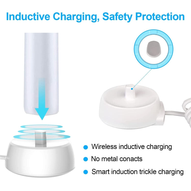 3757 Charger For Braun Oral B D12 D16 D20 D36 Electric Toothbrush���EU Plug - Toothbrushes by PMC TechLife | Online Shopping South Africa | PMC TechLife | Buy Now Pay Later Mobicred
