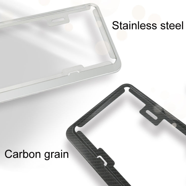 Taiwan Car License Plate Stainless Steel Frame, Specification: Stainless Steel 8K Mirror - free shipping - PMC TechLife - Order now!