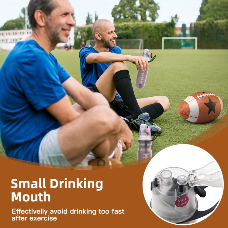 470ml Summer Outdoor Sports Training Spray Cooling Water Cup, Color: Blue 3-layers - Kettles by PMC TechLife | Online Shopping South Africa | PMC TechLife | Buy Now Pay Later Mobicred