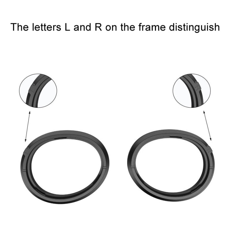 For Apple Vision Pro Magnetic Frame VR Glasses Smart Accessories, Style: 1.61 Refractive Index Frame+300 Degree Lens - VR Accessories by PMC TechLife | Online Shopping South Africa | PMC TechLife | Buy Now Pay Later Mobicred