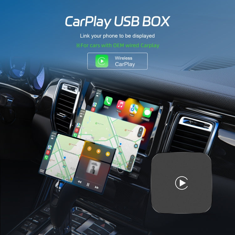 Universal Original Car Wired Cable Carplay To Wireless Carplay Box(Standard) - Car MP3 & MP4 & MP5 by PMC Jewellery | Online Shopping South Africa | PMC Jewellery