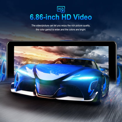 6.86 Inch 4KDVR Smart Screen Player, Specification: Standard - Car MP3 & MP4 & MP5 by PMC Jewellery | Online Shopping South Africa | PMC Jewellery | Buy Now Pay Later Mobicred