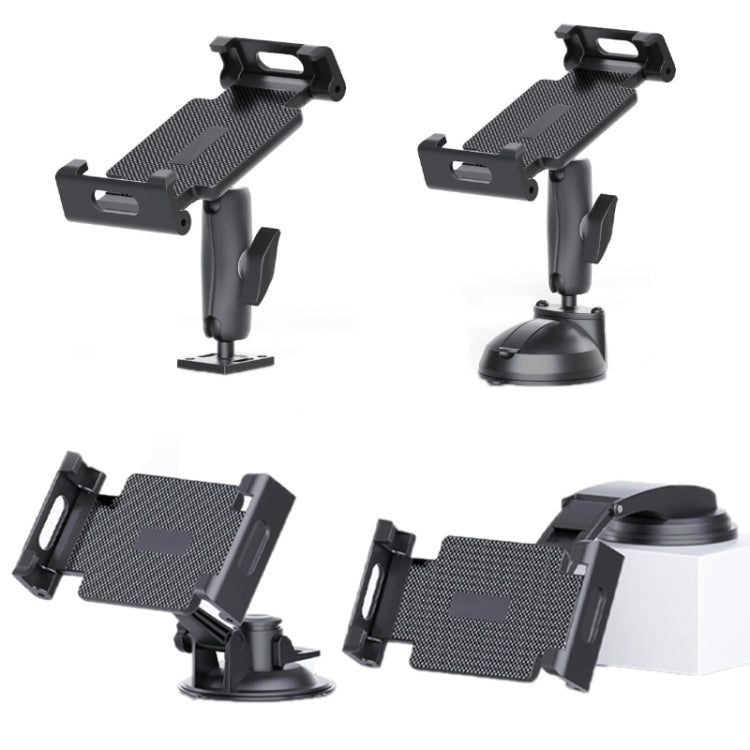 Multifunctional Car Dashboard Mobile Phone Folding Holder, Style: Base Screw Fixation - Car Holders by PMC TechLife | Online Shopping South Africa | PMC TechLife | Buy Now Pay Later Mobicred