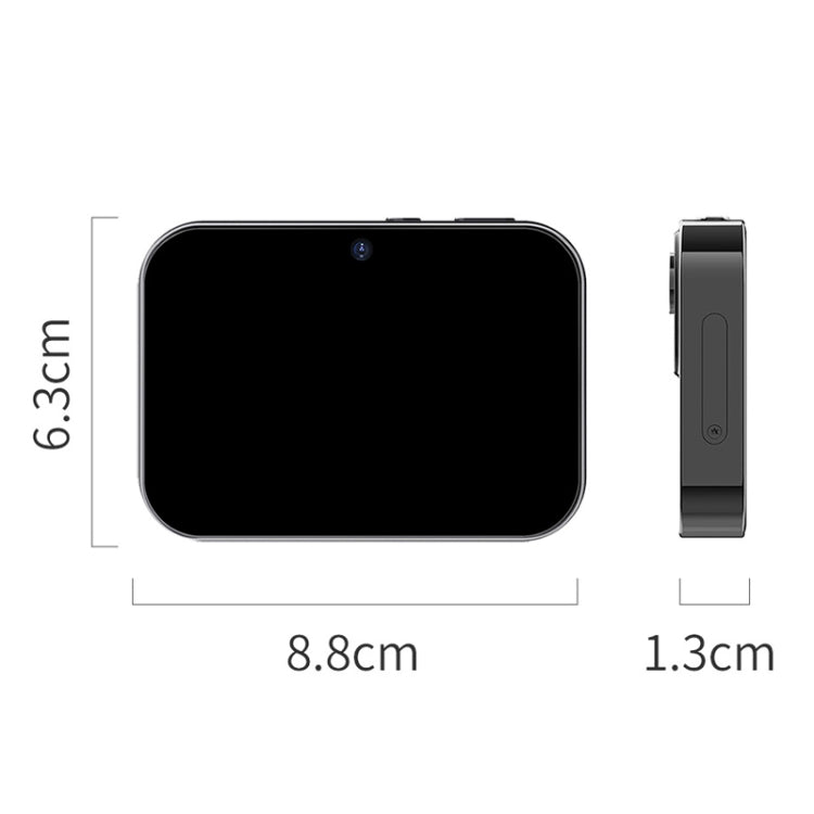 D6 CCD HD Digital Camera Movie Music Smart Camera Touch Screen Student Card Video Recorder, Excluding Memory(Black) - Video Cameras by PMC TechLife | Online Shopping South Africa | PMC TechLife | Buy Now Pay Later Mobicred