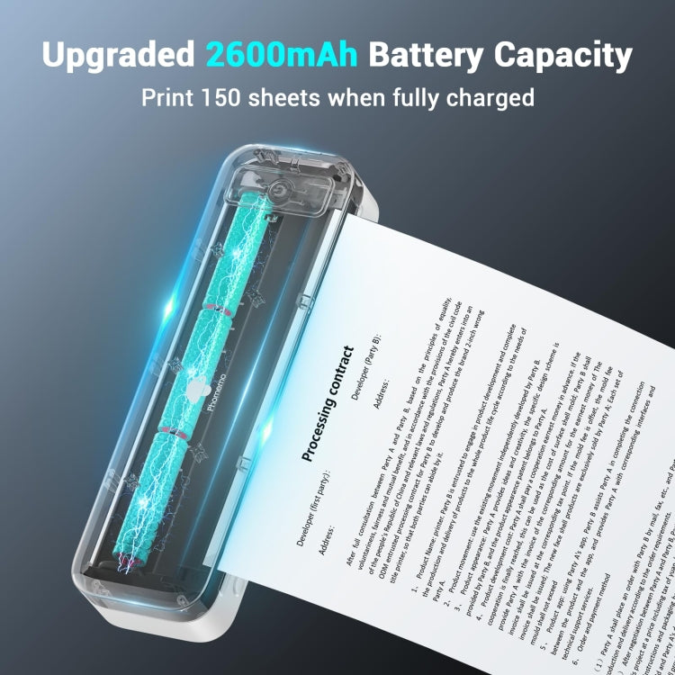 Phomemo M835  Wireless Bluetooth Thermal Printer Support Multi-Size Thermal Paper - free shipping - PMC TechLife - Order now!