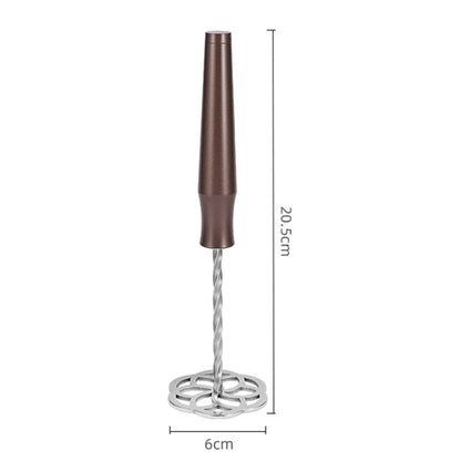 Aluminum Handle 316L Stainless Steel Potato Masher Thickened Taro Mashing Gadgets - Stirrer & Squeezer by PMC Jewellery | Online Shopping South Africa | PMC Jewellery | Buy Now Pay Later Mobicred