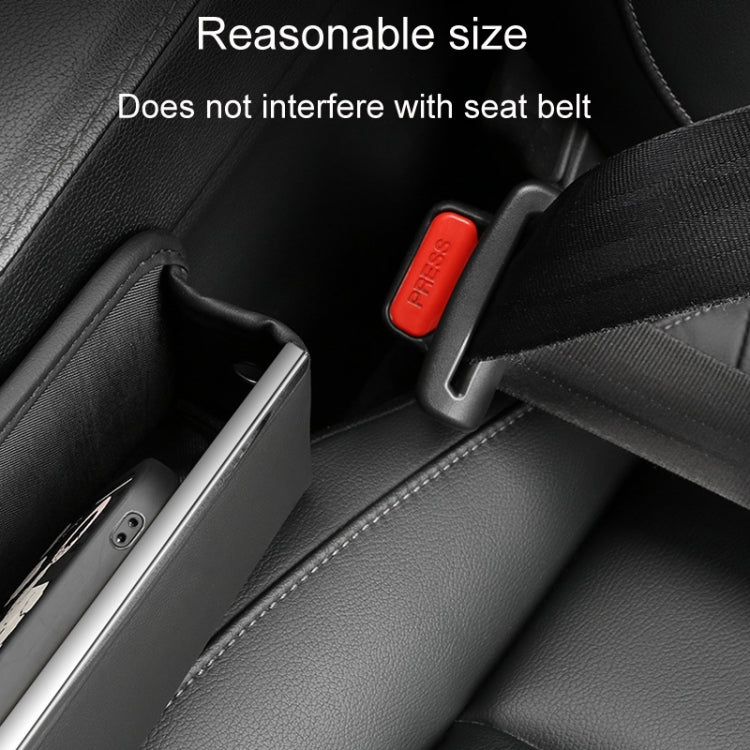 Automotive Seat Clamp Seam Organizer Car Decoration Storage Bag(Red) - Stowing Tidying by PMC TechLife | Online Shopping South Africa | PMC TechLife | Buy Now Pay Later Mobicred