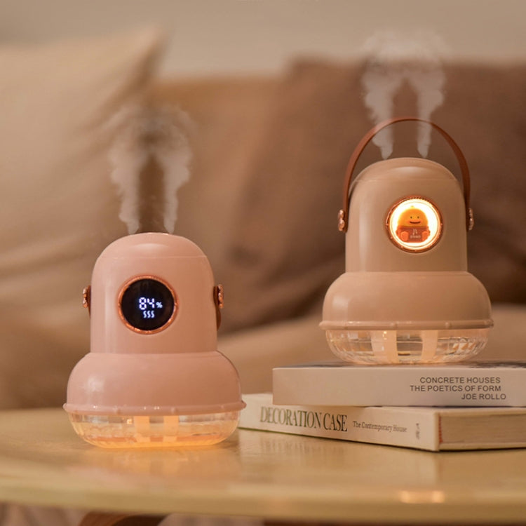 ICARER FAMILY IF-JS01 USB Charging Desktop Night Light Dual-spray Humidifier, Color: White (Doll) - free shipping - PMC TechLife - Order now!