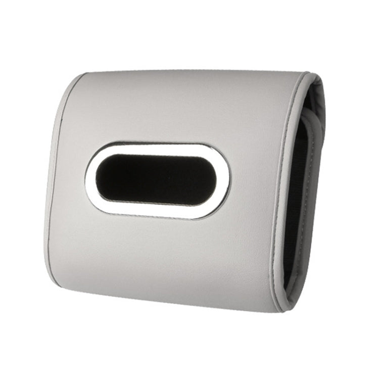 Auto Armrest Tissue Box Car Seat Back Hanging Napkin Pack Cover(Gray) - Tissue Boxes by PMC TechLife | Online Shopping South Africa | PMC TechLife | Buy Now Pay Later Mobicred
