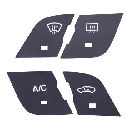 For Chrysler 200 2014-2017 Air Conditioning Button Repair Sticker - Decorative Sticker by PMC Jewellery | Online Shopping South Africa | PMC Jewellery | Buy Now Pay Later Mobicred