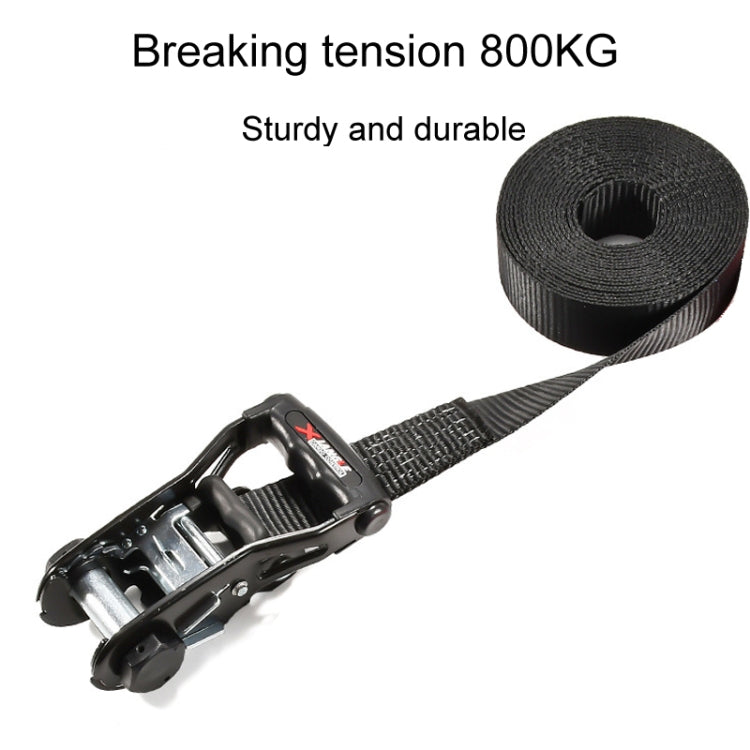 Motorcycle Ratchet Tensioner Cargo Bundling And Luggage Fixing Straps, Length: 2m - Towing Bars by PMC TechLife | Online Shopping South Africa | PMC TechLife | Buy Now Pay Later Mobicred