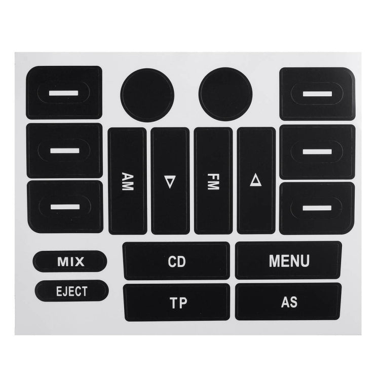 For Volkswagen Golf MK5/Passat RADIO Button Repair Sticker - Decorative Sticker by PMC TechLife | Online Shopping South Africa | PMC TechLife | Buy Now Pay Later Mobicred