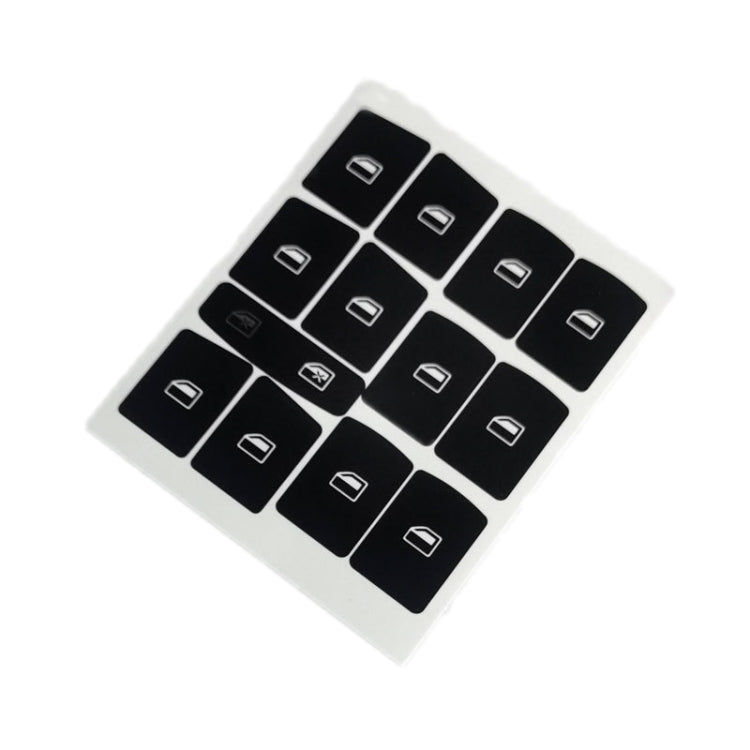 For Audi A6/A6L/Q7 Window Button Repair Sticker - Decorative Sticker by PMC TechLife | Online Shopping South Africa | PMC TechLife | Buy Now Pay Later Mobicred