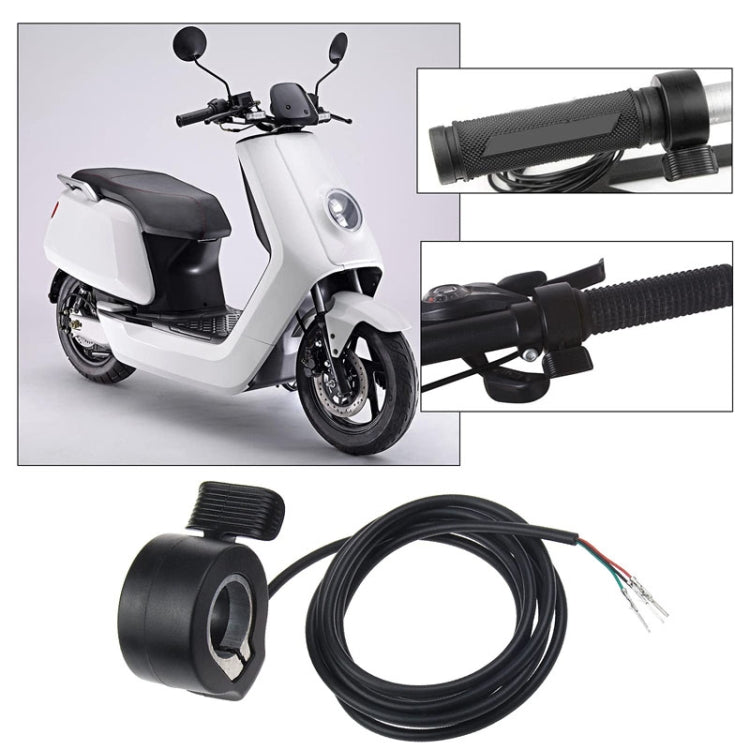 Universal Electrical Scooter Throttle Thumb Accelerator Hall Sensor Acceleration Thumb Dial(Black) - Accessories & Parts by PMc TechLife | Online Shopping South Africa | PMc TechLife | Buy Now Pay Later Mobicred