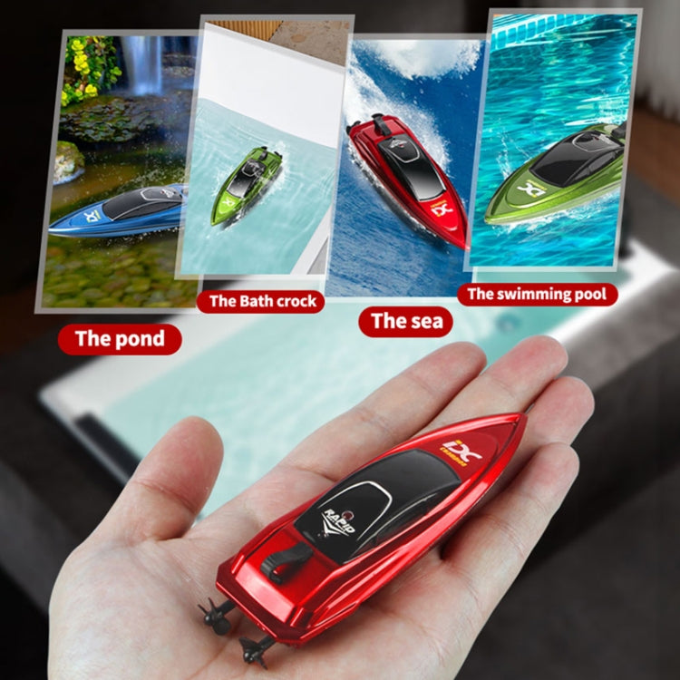 Children 2.4G Mini Remote Control Boat Summer Water Play Electrical Submarine Boys Toys(Green) - RC Boats by PMC Jewellery | Online Shopping South Africa | PMC Jewellery | Buy Now Pay Later Mobicred