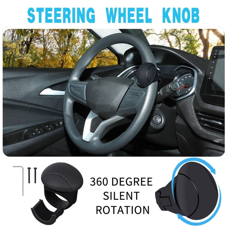 Automobile Multifunctional Bearing Steering Wheel Power Ball(Oval Red) - Steering Wheel Accessories by PMC TechLife | Online Shopping South Africa | PMC TechLife | Buy Now Pay Later Mobicred