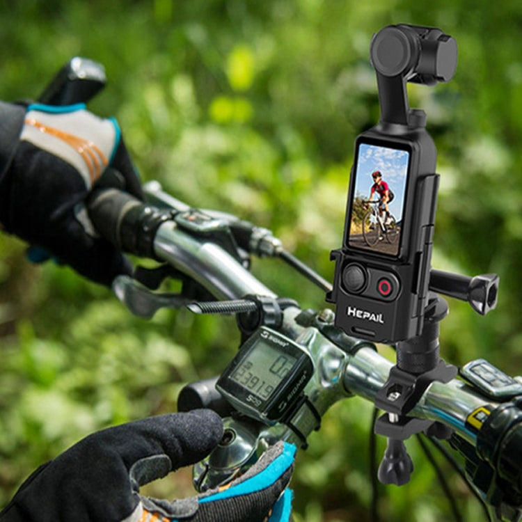 For DJI Osmo Pocket 3 HEPAIL Extended Adapter Protective Bezel Extension Handle Cold Shoe Adapter Bracket - free shipping - PMC TechLife - Order now!