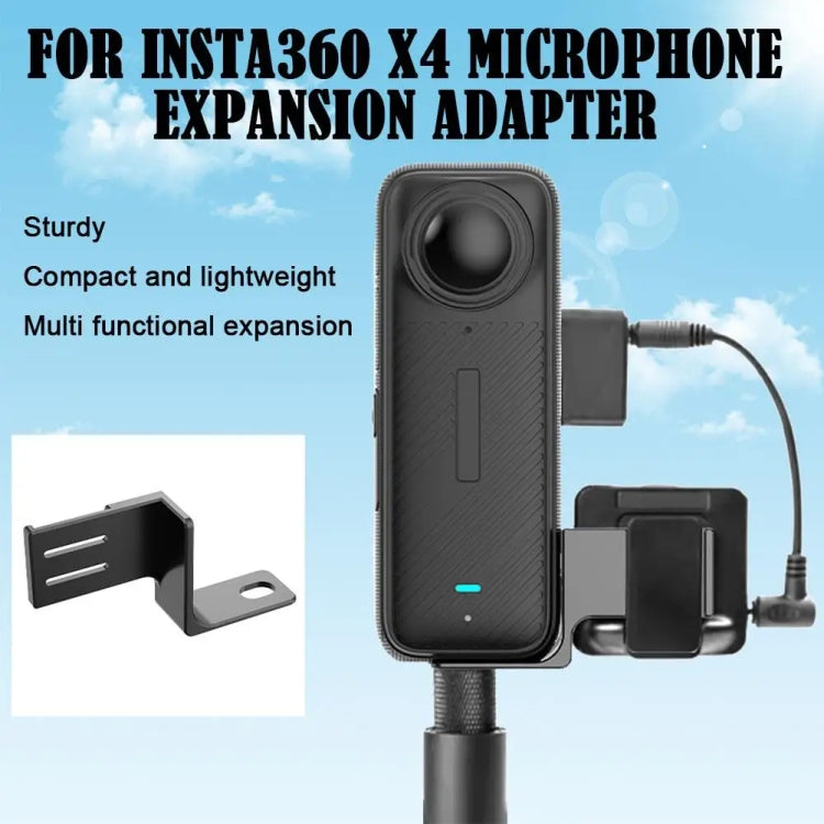 For Insta360 X4  Microphone Extension Adapter Camera Accessories - free shipping - PMC TechLife - Order now!