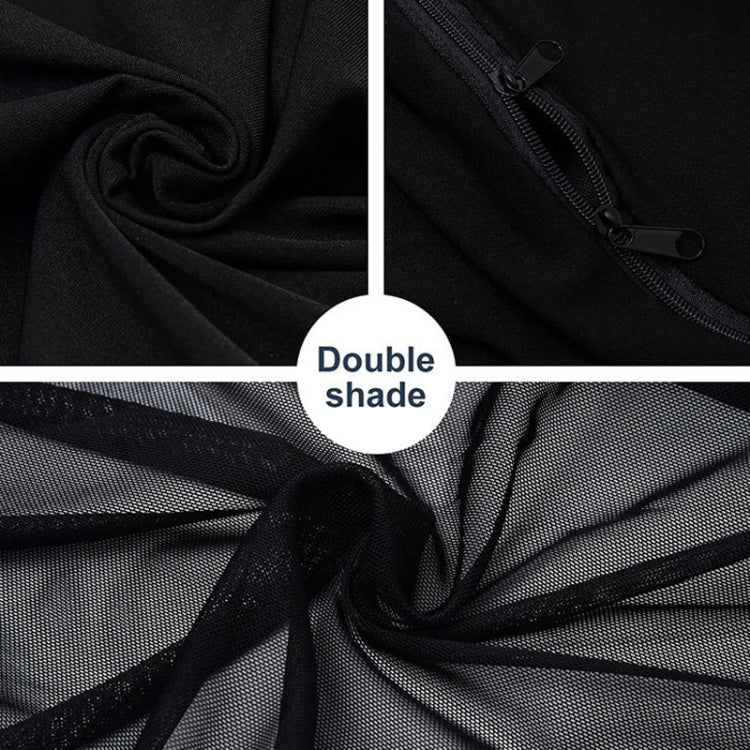 Car Sun Protection Anti-mosquito Window Zipper Sunshade(Front Window (Main+Auxiliary)) - Window Foils & Solar Protection by PMC TechLife | Online Shopping South Africa | PMC TechLife | Buy Now Pay Later Mobicred