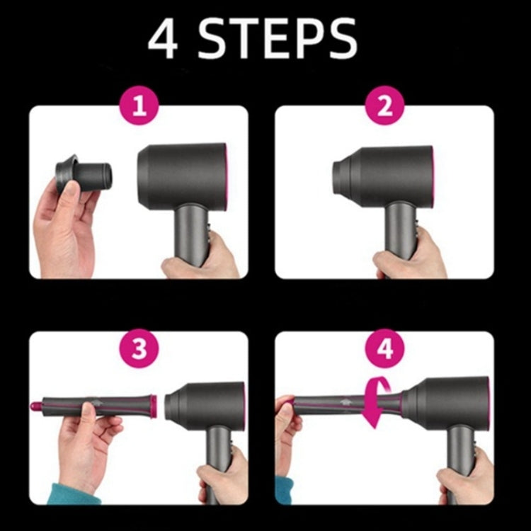 1pc Long Barrel +1 Adapter  For Dyson Hair Dryer Curling Iron Accessories - Dyson Accessories by PMC TechLife | Online Shopping South Africa | PMC TechLife