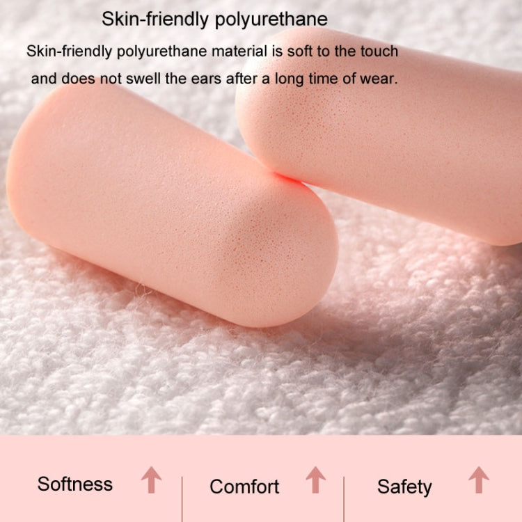 60pcs /Box Memory Foam Earplugs Student Dormitory Sleeping Noise Reduction Soundproof Earplugs(Mixed Colors) - free shipping - PMC TechLife - Order now!