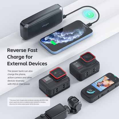 For Insta360 X3 aMagisn  Battery Charging Box Fast Charging Mobile Power Bank Movement Camera Accessories - Others by aMagisn | Online Shopping South Africa | PMC Jewellery | Buy Now Pay Later Mobicred