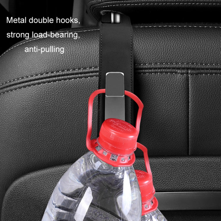Car Multifunctional Hidden Hook Seat Back Storage Hook(Orange) - Auto Fastener & Clips by PMC TechLife | Online Shopping South Africa | PMC TechLife | Buy Now Pay Later Mobicred