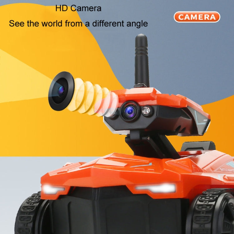 Tank Car Toys 720P HD Camera RC Car With Real-time Surveillance With Remote Controller(Blue) - RC Cars by PMC TechLife | Online Shopping South Africa | PMC TechLife | Buy Now Pay Later Mobicred