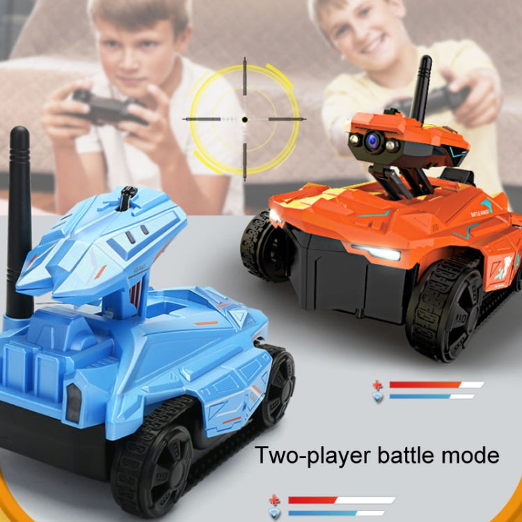 Tank Car Toys 720P HD Camera RC Car With Real-time Surveillance With Remote Controller(Blue) - RC Cars by PMC TechLife | Online Shopping South Africa | PMC TechLife | Buy Now Pay Later Mobicred