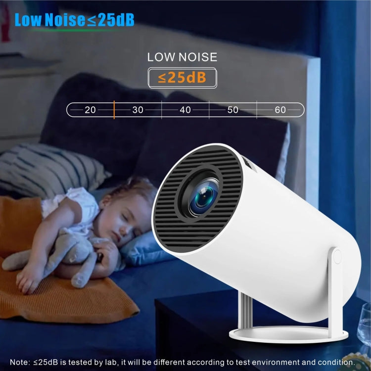 HY300 PRO Smart Projector Android 11.0 System 120 Lumen Portable Projector(EU Plug) - Mini Projector by PMC TechLife | Online Shopping South Africa | PMC TechLife | Buy Now Pay Later Mobicred