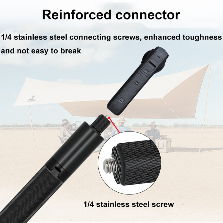 1.22m For Insta360 One X Retractable Integrated Camera Panoramic Invisible Selfie Stick Tripod(YZ712) - Self Monopod Grip by PMC TechLife | Online Shopping South Africa | PMC TechLife | Buy Now Pay Later Mobicred