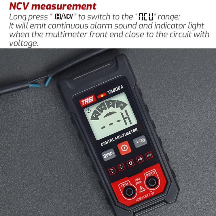 TASI TA806A Fully Automatic Universal Table Home Portable Automatic Recognition Universal Table - Current & Voltage Tester by TASI | Online Shopping South Africa | PMC Jewellery | Buy Now Pay Later Mobicred