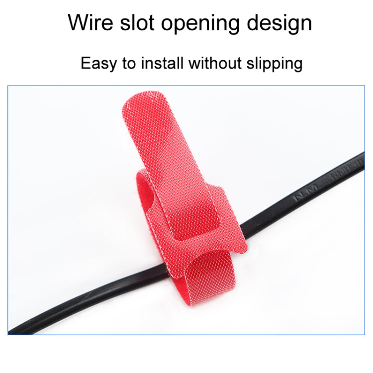 20pcs Nylon Fixed Packing Tying Strap Data Cable Storage Bundle, Model: 12 x 200mm Black - Cable Organizer by PMC Jewellery | Online Shopping South Africa | PMC Jewellery | Buy Now Pay Later Mobicred
