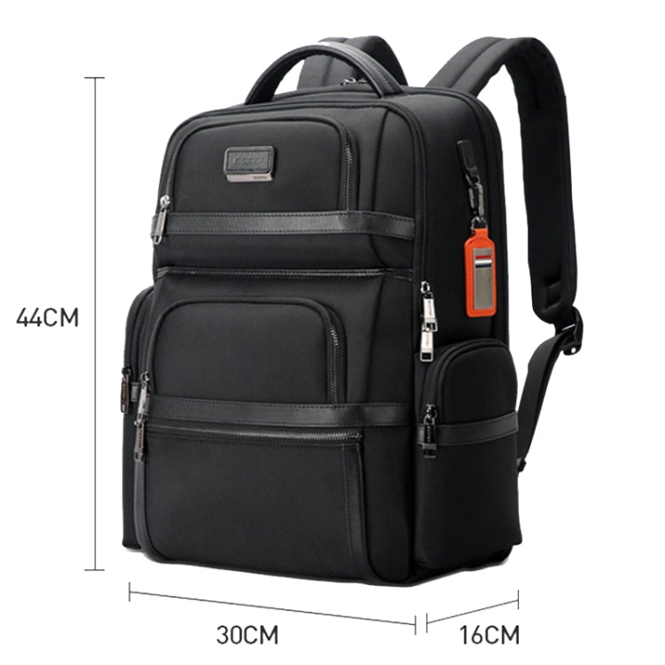 Bopai 61-121601 Large Capacity Waterproof Business Laptop Backpack With USB+Type-C Port(Black) - free shipping - PMC Jewellery - Order now!