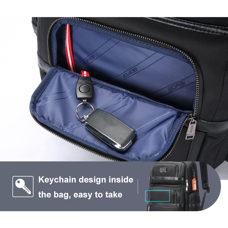 Bopai 61-121601 Large Capacity Waterproof Business Laptop Backpack With USB+Type-C Port(Black) - free shipping - PMC Jewellery - Order now!