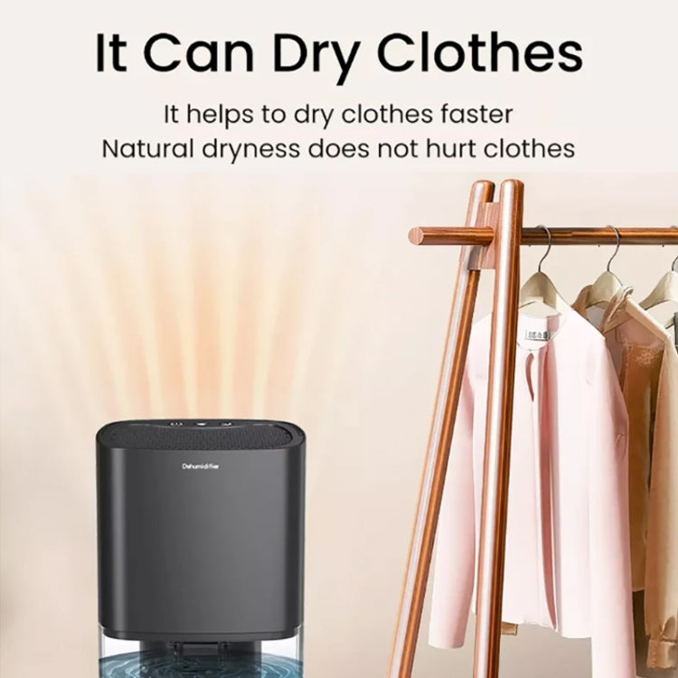 1L 36W Air Dehumidifier for Home Damp Drying Clothes with 7 colors Light UK Plug(White) - Dehumidifiers by PMc TechLife | Online Shopping South Africa | PMc TechLife | Buy Now Pay Later Mobicred