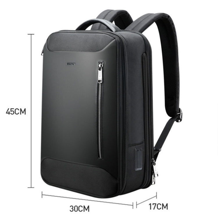 Bopai 61-19011 Large Capacity Waterproof Travel Laptop Backpack With USB+Type-C Port(Black) - free shipping - PMC Jewellery - Order now!
