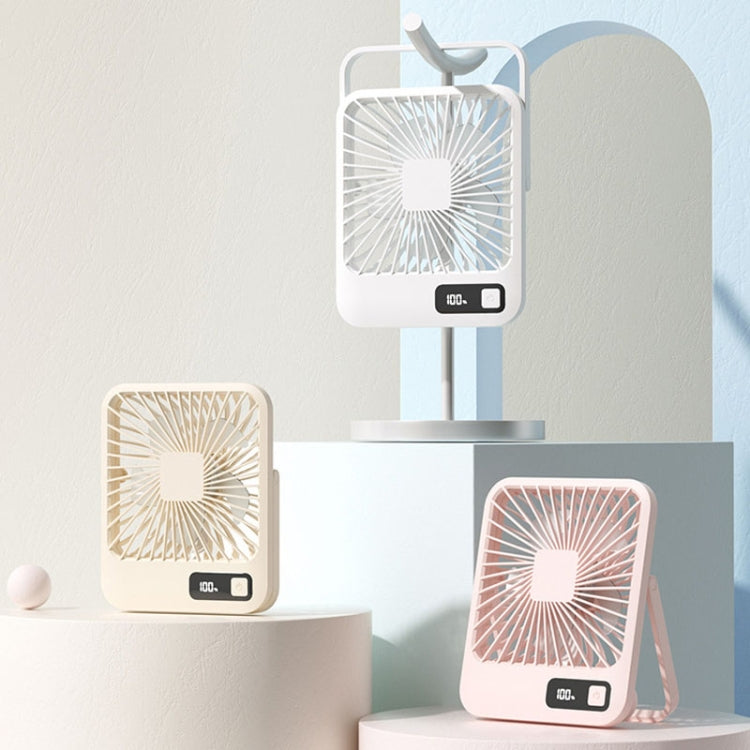 Home Desktop Wall Mounted Fan USB Portable Desktop Mini Fan(White) - Electric Fans by PMC TechLife | Online Shopping South Africa | PMC TechLife | Buy Now Pay Later Mobicred