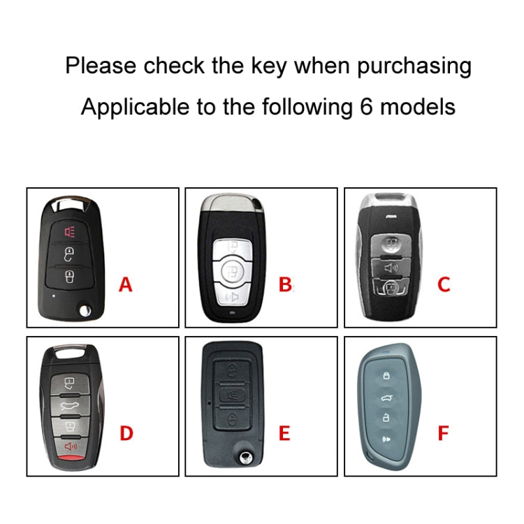 For Great Wall Haval Car Key Cover Multifunctional Keychain Anti-Lost Number Plate, Style: A - free shipping - PMC TechLife - Order now!