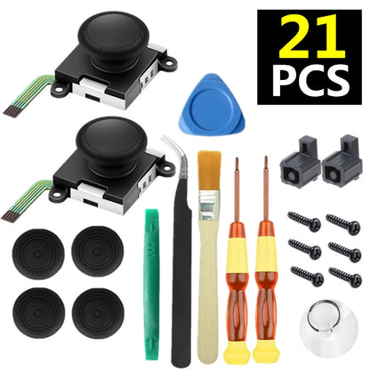 21 In 1 Kit For Nintendo Switch Joycon Joystick Thumb Stick Repair Tool - Switch Spare Parts by PMC Jewellery | Online Shopping South Africa | PMC Jewellery | Buy Now Pay Later Mobicred