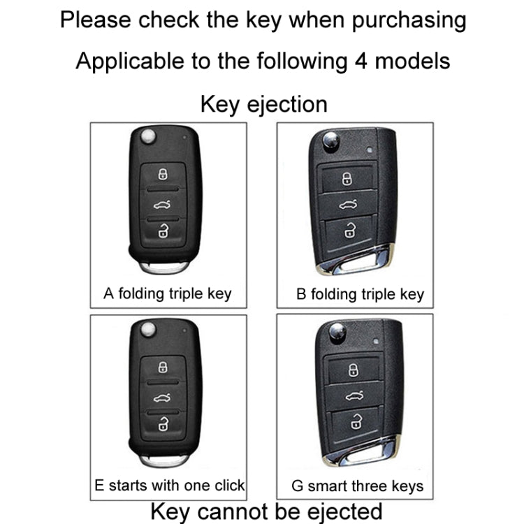 For Skoda Car Key Cover Multifunctional Keychain Anti-lost Number Plate(G) - Car Key Cases by PMC TechLife | Online Shopping South Africa | PMC TechLife | Buy Now Pay Later Mobicred