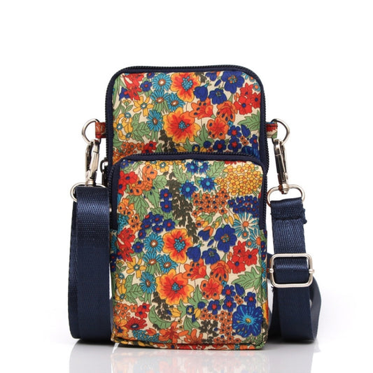 Printed Crossbody Mobile Phone Bag Mini Wallet With Arm Band, Style: Scenery - Single-shoulder Bags by PMC Jewellery | Online Shopping South Africa | PMC Jewellery | Buy Now Pay Later Mobicred