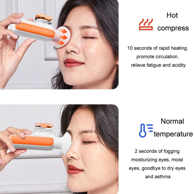 KONKA Hot And Cold Compress Misting Eye Moisturizer Spray Steamer Handheld Eye Misting Instrument(White) - free shipping - PMC TechLife - Order now!