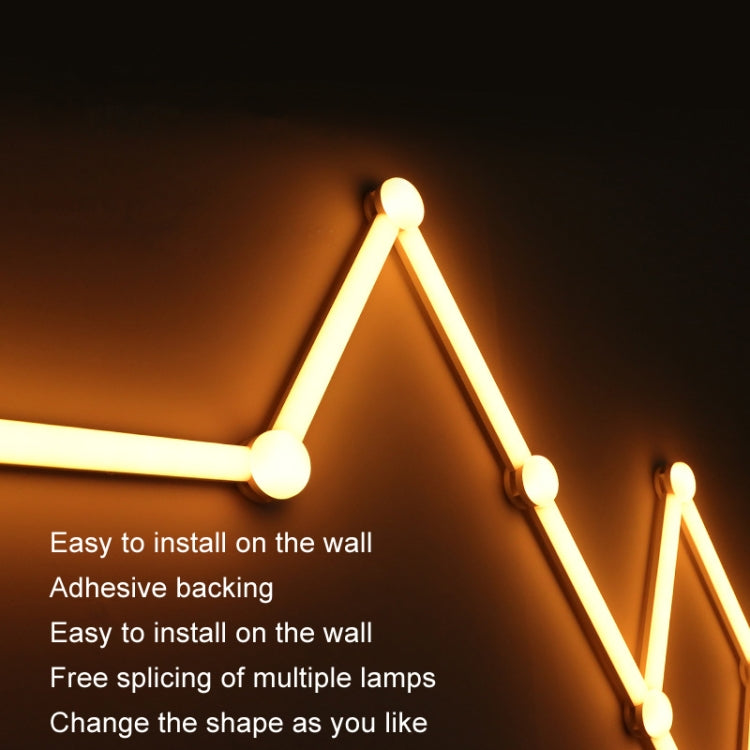 JSK-P26 Smart WiFi Bluetooth Version RGB Direct Illumination Phantom Splicing Light, Support Amazon Alexa / Google Assistant / DuerOS, Style: 9 Sections+EU Plug Adapter(White) - Novelty Lighting by PMC TechLife | Online Shopping South Africa | PMC TechLife | Buy Now Pay Later Mobicred
