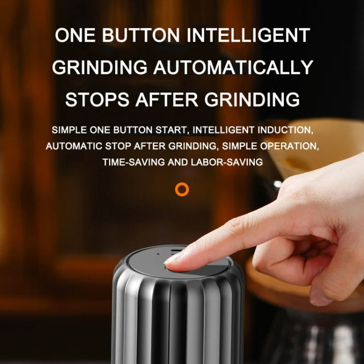 USB Automatic Wireless Electric Portable Coffee Grinder(Gray) - Coffee Machine & Accessories by PMC TechLife | Online Shopping South Africa | PMC TechLife | Buy Now Pay Later Mobicred