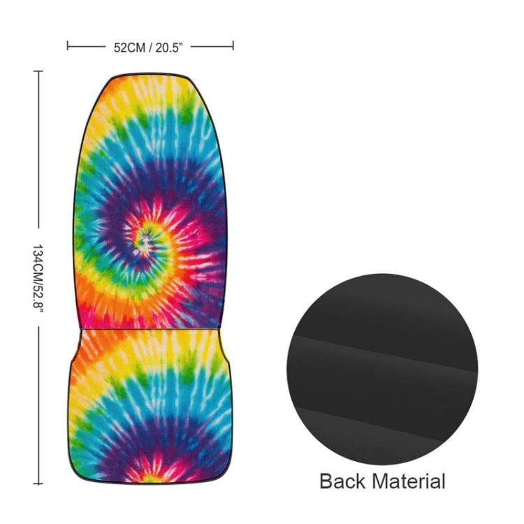 Car Universal Printed Seat Protector Automobile Decoration Supplies, Style: Coloful Swirls - free shipping - PMC TechLife - Order now!
