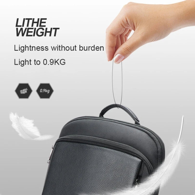 Bopai First-Layer Cowhide Business Commuter Waterproof And Lightweight Laptop Backpack, Color: Flagship - free shipping - PMC Jewellery - Order now!