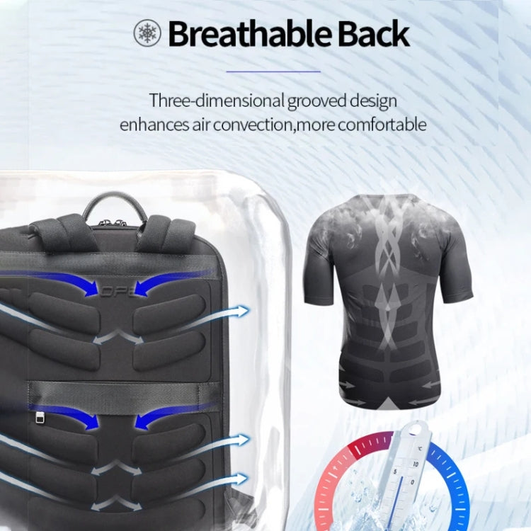 Bopai First-Layer Cowhide Business Commuter Waterproof And Lightweight Laptop Backpack, Color: Flagship - free shipping - PMC Jewellery - Order now!